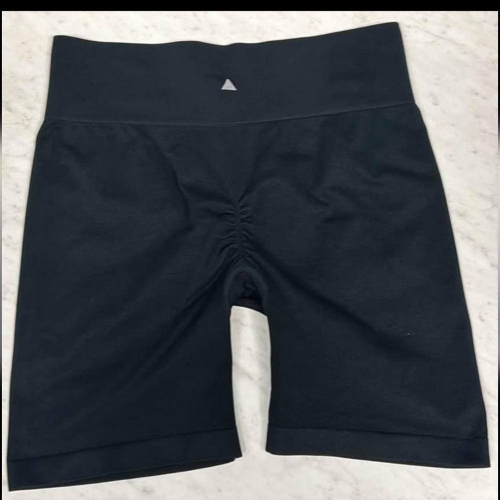 VITALITY XL/2X women's compression fitted athletic shorts black